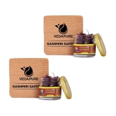 Vedapure Finest A++ Grade Original Kashmiri Saffron/Kesar For Pregnant Women, Skin 1 Gram- (Pack of 2)