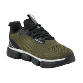 Impakto - Olive Mens Sports Running Shoes - None