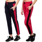 Diaz Multi Color Cotton Trackpants - Pack of 2 - 32