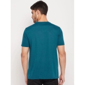 UBX - Teal Cotton Blend Regular Fit Mens T-Shirt ( Pack of 3 ) - None