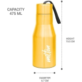 Milton - SUPER 500,YELLOW Yellow Water Bottle 475 mL ( Set of 1 ) - Yellow