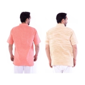 DESHBANDHU DBK - Multi Cotton Mens Regular Kurta ( Pack of 2 ) - None