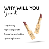 Seven Seas Long Lasting | Matte Finish | Longwear | Matte With You Lipstick (Rosewood 3.5g)