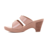 KHADIM - Pink Womens Slip On Heels - None