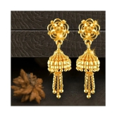 Vighnaharta Traditional Wedding waer Jhumki Earring Alloy Gold  Plated Jhumka for Women and Girls - Golden