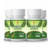 xovak pharmtech Organic Neem Capsule 200 gm Pack Of 4