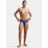 Jockey IC27 Men Tactel Microfiber Elastane Solid Brief with Moisture Move Properties - Royal Blue - None