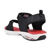 Campus - Black Mens Floater Sandals - None