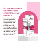 Qraa Daarknil Cream For Intimate Lightening,Dark Spots, Dark Underarms, Neck, Knees 60Gm Pack Of 4