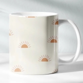 ForVano Beautiful Mug Featuring a Vibrant, Abstract Design with a Gradient of Colors