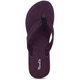 Phonolite Maroon Women's Thong Flip Flop - None