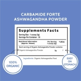 CF 100% Organic Ashwagandha Powder - Withania Somnifera - USDA Certified Organic Ashwagandha for Vitality, Strength & Stress Management - 100g Veg Powder