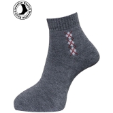 Dollar - Woollen Mens Self Design Multicolor Ankle Length Socks ( Pack of 3 ) - Multicolor