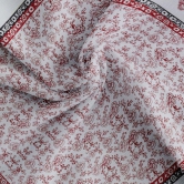 Bagh Motif Block Printed King Size Double Bedsheet