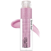 Seven Seas Babe Glittery Lip Gloss With High Shine Lip Color For Glossy Look (Pink)