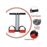 HORSE FIT Combo Double Spring Tension Foot Pedal Abdomen Leg Exerciser Tummy Trimmer Equipment Bodybuilding Home Gym Arm Waist Sport Fitness Stretching Slimming Training - Assorted