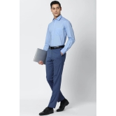 Men Blue Regular Fit Formal Full Sleeves Formal Shirt