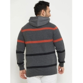 AUSTIVO Fleece Hooded Mens Sweatshirt - Grey ( Pack of 1 ) - None