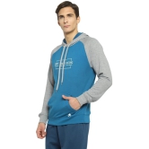 OFF LIMITS Blue Poly Cotton Sweatshirt - M