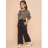 Arshia Fashions - Multicolor Crepe Girls Jumpsuit ( Pack of 1 ) - None