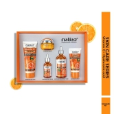 Maliao Makeup 5 Piece Organic Vitamin C Skin Care Set ( Sunscreen + Serum + Face Wash + Whitening Cream + Toner ) 330g