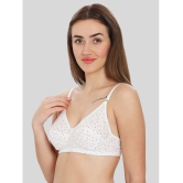 ILRASO - White Cotton Non Padded Women's T-Shirt Bra ( Pack of 1 ) - None