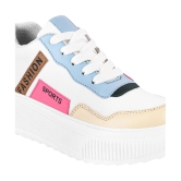 Shoetopia White Women''s Sneakers - None