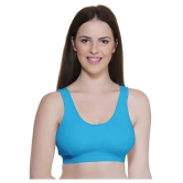 TCG Cotton Lycra Air Bra - Green - 32