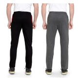 Zeffit - Multicolor Cotton Blend Mens Sports Trackpants ( Pack of 2 ) - M