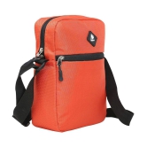 MIKE 5 Ltrs Orange Polyester College Bag - Orange