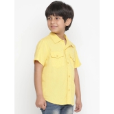 Oxolloxo Boys Yellow Casual Shirt