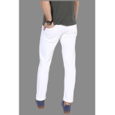 HALOGEN - White Denim Skinny Fit Men's Jeans ( Pack of 1 ) - None