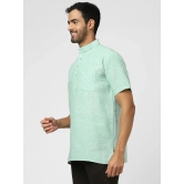 DESHBANDHU DBK - Green Cotton Mens Kurta ( Single ) - None