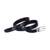 Leather World - Synthetic Men's Reversible Belt ( Pack of 1 ) - None