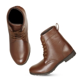 Saheb - Brown Women's Ankle Length Boots - None