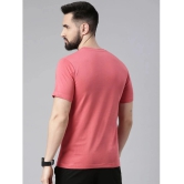 Force NXT - Pink 100% Cotton Regular Fit Mens T-Shirt ( Pack of 1 ) - None