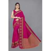 Anand Sarees - Pink Georgette Saree With Blouse Piece ( Pack of 1 ) - Pink