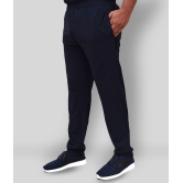 RANBOLT -  Navy Blue Polyester Men's Sports Trackpants ( Pack of 1 ) - 2XL