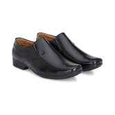 Shoevik Office Artificial Leather Black Formal Shoes - None