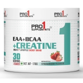 Pro1 Supplements EAA+BCAA+Creatine 170gm Strawberry