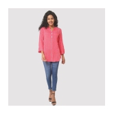 PPTHEFASHIONHUB - Pink Rayon Women's Regular Top ( Pack of 1 ) - None