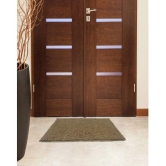 Abhikram Brown Single Door Mat - ( 60 X 40 ) - Brown