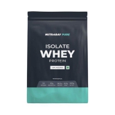 Nutrabay Pure Whey Protein Isolate Powder - 500g, Unflavored | 26.5g Protein, 6.2g BCAA | NABL Lab Tested | Muscle Growth & Recovery | 100% Raw Whey Isolate | For Men & Women