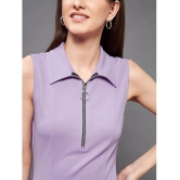 Miss Chase - Lavender Polyester Womens Bodycon Dress ( Pack of 1 ) - None