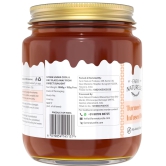 Farm Naturelle-Cinnamon Flower Wild Forest Honey | 1KG+150GM Extra and a Wooden Spoon | 100% Pure & Natural Ingredients Made Delicious Honey | No Artificial Color | No Added Sugar | Lab Tested Cinnamon Honey In Glass Bottle.