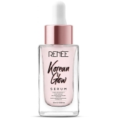 RENEE Korean Glow Serum, Enriched with Panax Ginseng Root a Korean Beauty Secret, Lightweight, 15ml