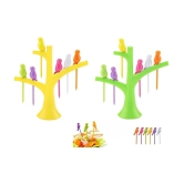 WELLDECOR 1 Pcs Plastic Fruit Fork