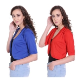 Affair Cotton Shrugs - Multi Color Pack of 2 - XL