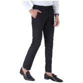 SREY - Black Polycotton Slim - Fit Mens Chinos ( Pack of 2 ) - None