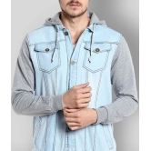 Campus Sutra - Blue Cotton Regular Fit Men's Casual Jacket ( Pack of 1 ) - L